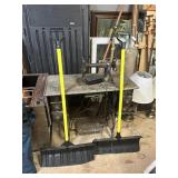 Two Plastic Shovels