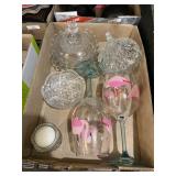 Glass And Crystal Serving Dishes Plastic Flamingo