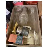 Oil Lamp Wicks Mantle And Glass Chimneys