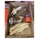 Oil Lamp Wicks Mantle And Glass Chimneys