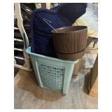 Plastic Hamper Pillows Clothespin Holder