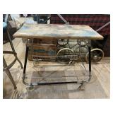 Side Table On Wheels