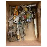 Vintage Metal Bottle Openers Keys Knickknacks
