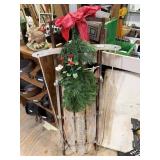 Vintage Lightning Guider Sleigh With Metal Tracks