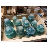 Blue Green Glass Insulators