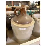 Stonework Two-Tone Jug With Chip
