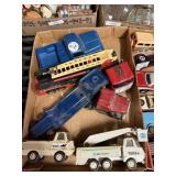 Metal Toy Trucks Car Hauler Tonka Truck Buddy L