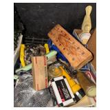 Hardware Organizers Stapler Flashlight Stones