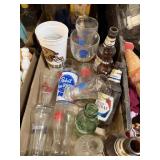 Beer Glasses And Bottle Bottles Pabst Blatz Hamms