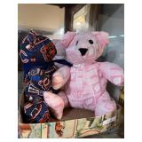 Wisconsin Badgers And Chicago Bears Teddy Bears