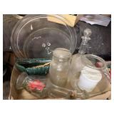 Glass Decanter Canning Jar Vases Microwave Plates