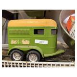 Metal Horse Trailer Toy