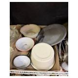 Enamel Soup Ladles Bowls Pipe Plate