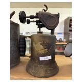 Vintage Handled Metal Gas Blow Torch