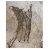 2 Vintage Fringed Horse Fly Blanket Nets