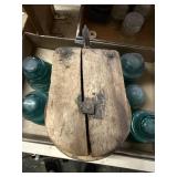 Wooden Pulley Wooden Wheel