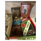 Tobacco And Cigarette Tins Velvet Burley And