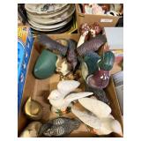 Bird Porcelain Knickknacks Decor