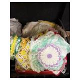 Crocheted Doilies Placemats Coasters