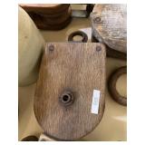 Wooden Pulley Wooden Wheel