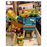 Fisher Price Lift And Load Depot Plastic Toy With