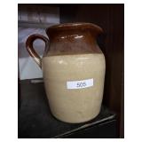 Stoneware 2 Tone Water Pitcher