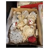 Crochet Lace Christmas Ornaments