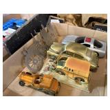 Metal Cars And One Wooden Vehicle