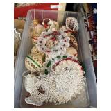 Crochet Lace Christmas Ornaments