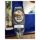 Budweiser On Tap Tap Handle Damaged Front