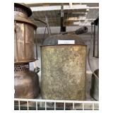 Galvanized Oil Can With Spout
