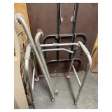 Walker With Metal Handrails