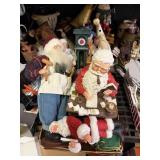Christmas Decor Santa Figurines Statues