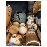 Clay Pottery Vases Mugs