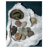 Decorative Rocks And Geode Trinket Dish