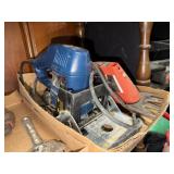 Corded Ryobi Jm80 Sander And Cordless Grass