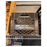 Plastic Unit Twin Pines Milk Crate