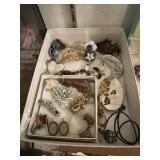 Pins Pendants And Earrings Jewelry Lot