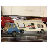 Mini Tonka Motor Mover Car Hauler Metal Truck
