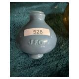 Jfg Lightning Ride Ball? Blue Milk Glass