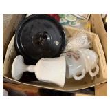 Glass Tidbit Tray Glasses