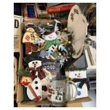 Snowman And Christmas Decor