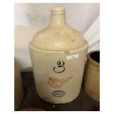 Red Wing Large Wing Stoneware Jug Crock