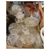 Crystal And Glass Candy Dishes And Serving Dishes