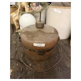 Vintage Kerosene Stove Fuel Tank Container Glass
