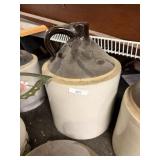 Two Tone Stoneware Jug