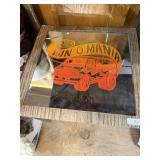 Van O Mania Sign Mirror Wall Plaque Broken Corner