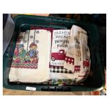 Christmas And Fall Towels Kitchen Decor Towel