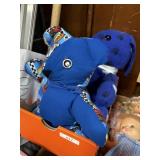 Floor It Racing Teddy Bear And Paw Print Teddy