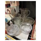 Crystal Serving Dish Bowl And Glass Pictures